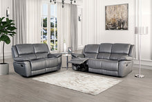 Glarus Reclining Sofa & Loveseat Set – Dark Gray