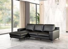 Stordal Sectional, Left Chaise – Black