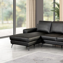 Stordal Sectional, Left Chaise – Black