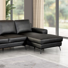 Stordal Sectional, Right Chaise – Black