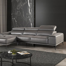 Vadso Sectional, Left Chaise – Dark Gray