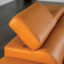Vadso Sectional, Right Chaise – Tangerine