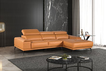 Vadso Sectional, Right Chaise – Tangerine