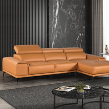 Vadso Sectional, Right Chaise – Tangerine