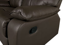 Onoria Reclining Sofa & Loveseat Set – Brown