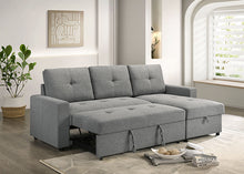 Giorgi Sectional w/ Pullout – Gray