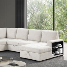 Stockwell Sleeper Sofa Sectional – Dark Gray