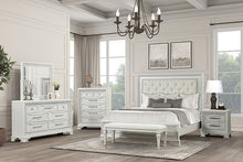 Stella Mia 5 Pc Queen Uph Bedroom Set – Creamy White