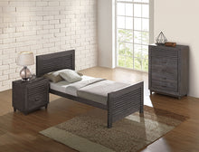 Griffin 4 Pc Twin Bedroom Set – Charcoal Brown