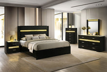 Lucida 5 Pc Queen Bedroom Set – Black