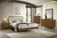 Bardot 5 Pc Queen Bedroom Set – Walnut