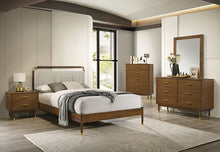 Bardot 4 Pc Twin Bedroom Set – Walnut