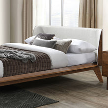 Lenzburg 5 Pc Queen Bedroom Set – Walnut/Beige
