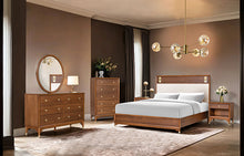 Hepburne 5 Pc Queen Bedroom Set (Storage FB) – Walnut