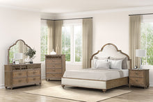 Lyris 5 Pc Queen Bedroom Set – Rustic Oak