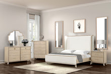 Candra 5 Pc Queen Bedroom Set – Natural Oak