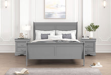 Louis Philippe 5 Pc Queen Bedroom Set – Gray