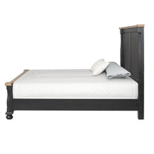 Neue Mills 5 Pc Queen Bedroom Set (N2) – Farmhouse Black/Rustic Oak