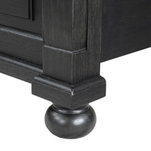 Neue Mills 5 Pc Queen Bedroom Set (N2) – Farmhouse Black/Rustic Oak