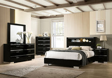 Carlie 5 Pc Queen Bedroom Set – Black