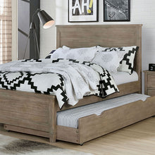 Vevey 4 Pc Full Bedroom Set – Wire-Brushed Warm Gray