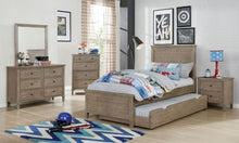 Vevey 4 Pc Twin Bedroom Set – Wire-Brushed Warm Gray