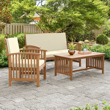 Kyushu 4 Pc Patio Set – Natural/Beige