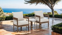 Lotus 3-PC Patio Set – Natural Tone/Beige