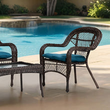 Oliveri 4 Pc Outdoor Set – Brown/Dark Teal