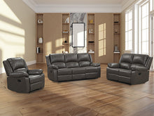 Letha Reclining Sofa & Loveseat Set – Gray