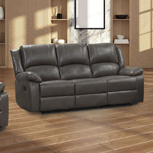 Letha Reclining Sofa & Loveseat Set – Gray