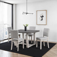 Sauro 5 Pc Dining Table Set – Gray