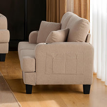 Cinderford Sofa & Loveseat Set – Beige