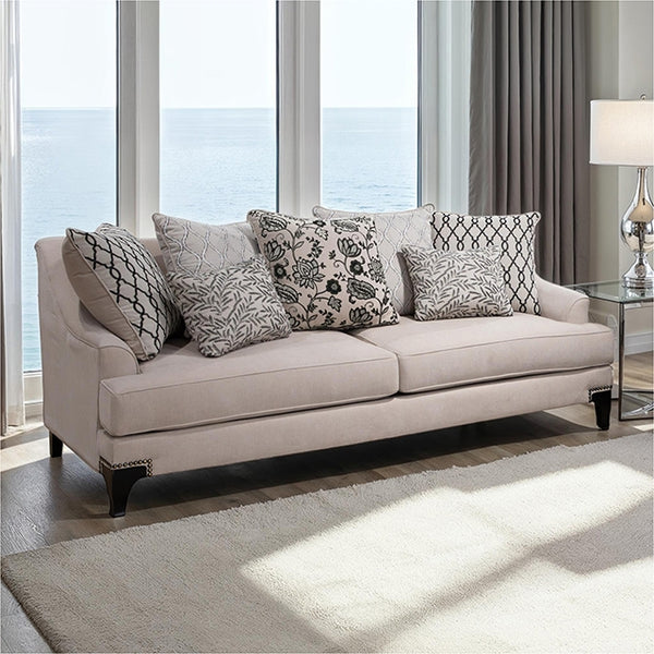 Lowell Sofa & Loveseat Set – Taupe