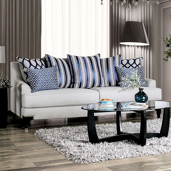 Sofa Sofa & Loveseat Set – Light Gray