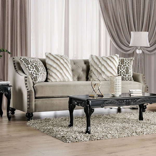 Sofa Sofa & Loveseat Set – Light Brown