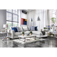 Ornella Sectional – Light Gray/Blue