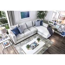 Ornella Sectional – Light Gray/Blue
