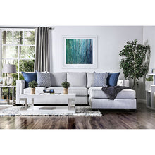 Ornella Sectional – Light Gray/Blue