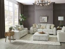 Cochrane Sofa & Loveseat Set – Cream/Beige