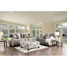 Bonaventura Sofa & Loveseat Set – Gray/Pattern