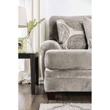 Bonaventura Sofa & Loveseat Set – Gray/Pattern