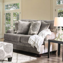 Bonaventura Sofa & Loveseat Set – Gray/Pattern