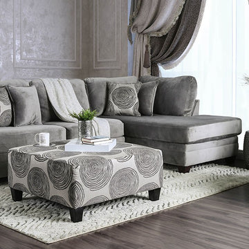 Bonaventura Sectional – Gray