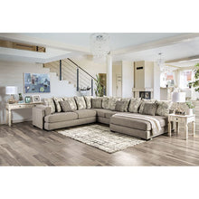 Angelia Sectional – Light Gray