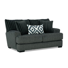 Loughlin Sofa & Loveseat Set – Gun Metal