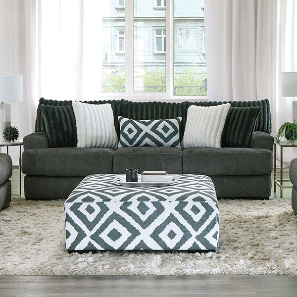 Loughlin Sofa & Loveseat Set – Gun Metal