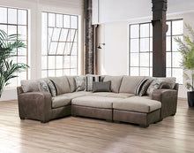 Ashenweald Sectional – Brown/Light Brown