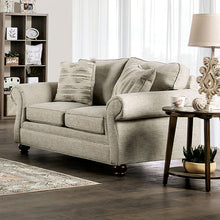 Amaya Sofa & Loveseat Set – Cream
