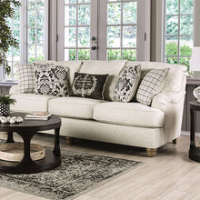 Mossley Sofa & Loveseat Set – Ivory